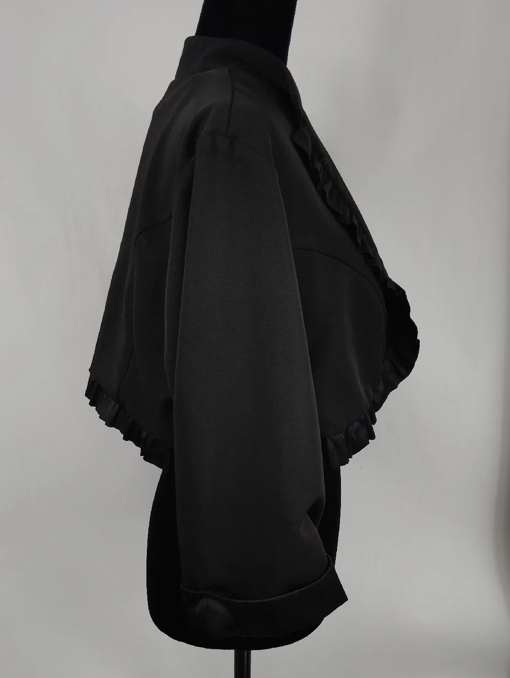 Torrid Cropped Ruffle Jacket - Picture 6 of 8